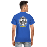 Gildan Ultra Cotton Adult T-Shirt ( T-TRIS THE GEMINI - WE KINGS - SCE - WARRIOR - T-SHIRT ) - royal blue