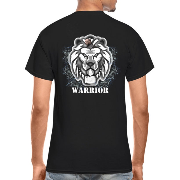Gildan Ultra Cotton Adult T-Shirt ( T-TRIS THE GEMINI - SCE - WARRIOR - T-SHIRT ) - black