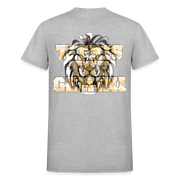 Gildan Ultra Cotton Adult T-Shirt ( T-TRIS THE GEMINI - LAWLESS ALBUM - SCE - WARRIOR - T-SHIRT ) - heather gray