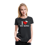 Gildan Ultra Cotton Ladies Adult T-Shirt ( SCE - WARRIORS HEART - T-SHIRT ) - black