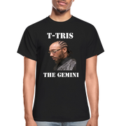 Gildan Ultra Cotton Adult T-Shirt ( T-TRIS THE GEMINI - SCE - WARRIOR - T-SHIRT ) - black