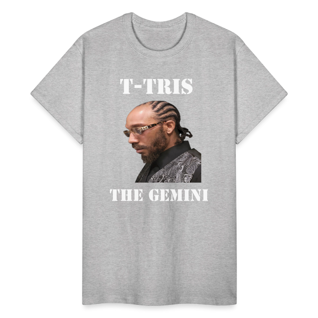 Gildan Ultra Cotton Adult T-Shirt ( T-TRIS THE GEMINI - SCE  - T-SHIRT ) - heather gray
