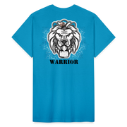 Gildan Ultra Cotton Adult T-Shirt ( T-TRIS THE GEMINI - SCE - WARRIOR - T-SHIRT ) - turquoise