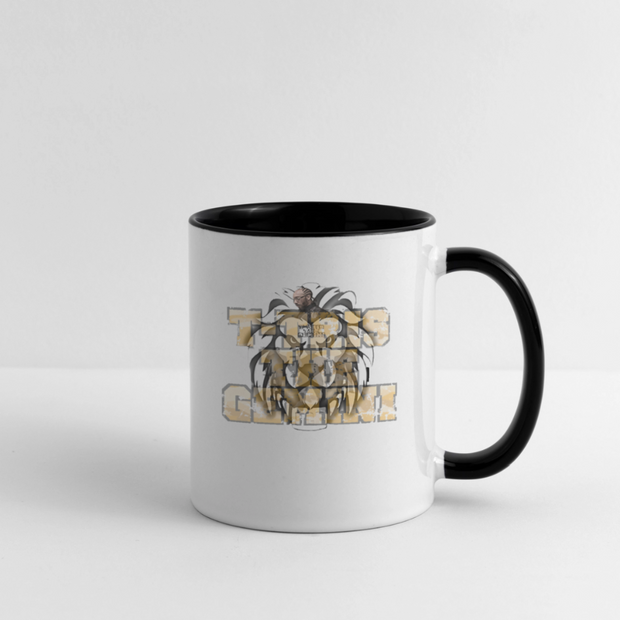 BestSub Contrast Coffee Mug ( T-TRIS THE GEMINI - LAWLESS ALBUM - SCE - WARRIOR - COFFEE MUG ) - white/black