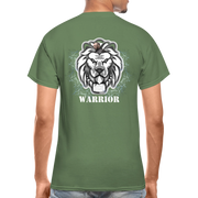 Gildan Ultra Cotton Adult T-Shirt ( T-TRIS THE GEMINI - SCE - WARRIOR - T-SHIRT ) - military green