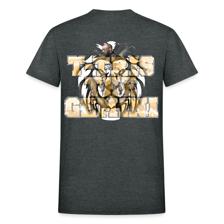 Gildan Ultra Cotton Adult T-Shirt ( T-TRIS THE GEMINI - SCE - LAWLESS - T-SHIRT ) - deep heather