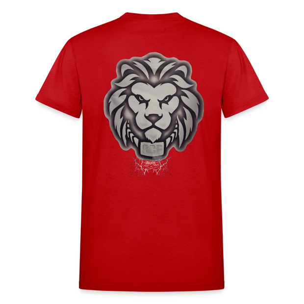 Gildan Ultra Cotton Adult T-Shirt ( T-TRIS THE GEMINI - SCE  - T-SHIRT ) - red