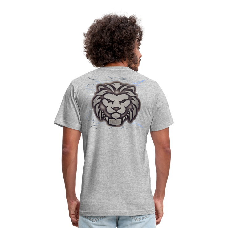 Unisex Jersey T-Shirt by Bella + Canvas ( SCE - T-TRIS THE GEMINI - NEVER SURRENDER - T-SHIRT ) - heather gray