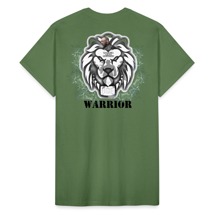 Gildan Ultra Cotton Adult T-Shirt ( T-TRIS THE GEMINI - SCE - WARRIOR - T-SHIRT ) - military green