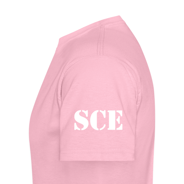 Gildan Ultra Cotton Adult T-Shirt ( T-TRIS THE GEMINI - SCE  - T-SHIRT ) - light pink