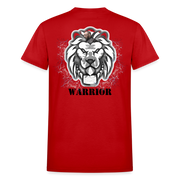 Gildan Ultra Cotton Adult T-Shirt ( T-TRIS THE GEMINI - SCE - WARRIOR - T-SHIRT ) - red
