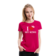 Gildan Ultra Cotton Ladies Adult T-Shirt ( SCE - WARRIORS HEART - T-SHIRT ) - dark pink