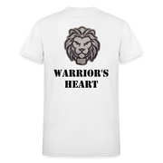 Gildan Ultra Cotton Ladies Adult T-Shirt ( SCE - WARRIORS HEART - T-SHIRT ) - white