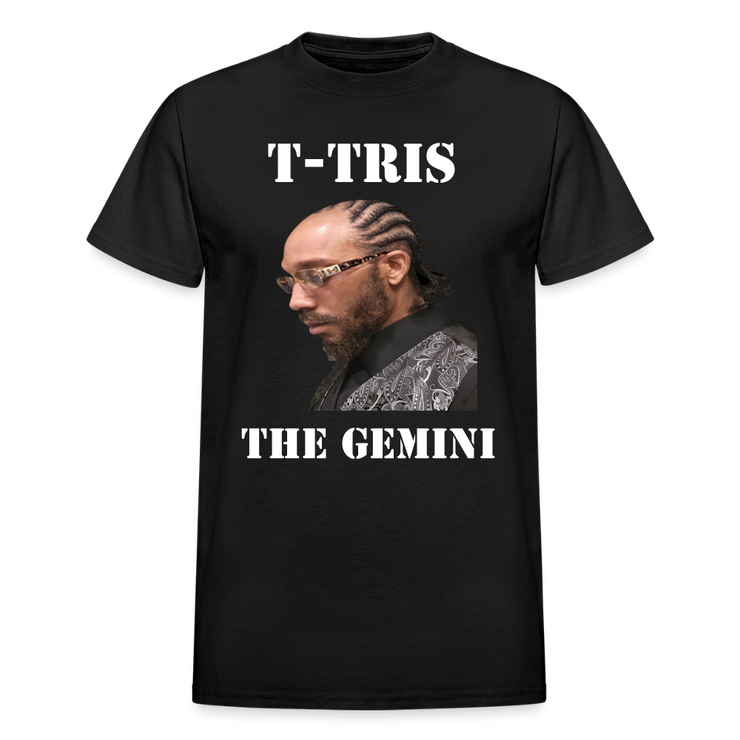 Gildan Ultra Cotton Adult T-Shirt ( T-TRIS THE GEMINI - SCE  - T-SHIRT ) - black