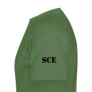Gildan Ultra Cotton Adult T-Shirt ( T-TRIS THE GEMINI - LAWLESS ALBUM - SCE - WARRIOR - T-SHIRT ) - military green