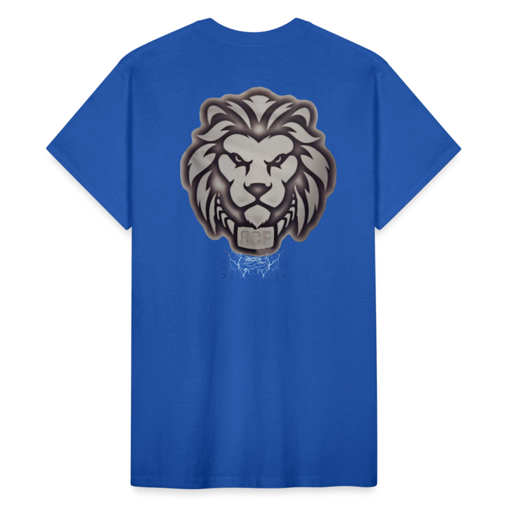 Gildan Ultra Cotton Adult T-Shirt ( T-TRIS THE GEMINI - SCE  - T-SHIRT ) - royal blue