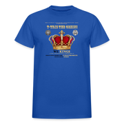 Gildan Ultra Cotton Adult T-Shirt ( T-TRIS THE GEMINI - WE KINGS - SCE - WARRIOR - T-SHIRT ) - royal blue