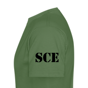 Gildan Ultra Cotton Adult T-Shirt ( T-TRIS THE GEMINI - SCE - WARRIOR - T-SHIRT ) - military green