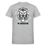 Gildan Ultra Cotton Adult T-Shirt ( T-TRIS THE GEMINI - SCE - WARRIOR - T-SHIRT ) - heather gray