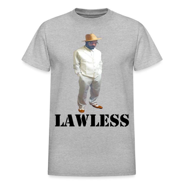 Gildan Ultra Cotton Adult T-Shirt ( T-TRIS THE GEMINI - LAWLESS ALBUM - SCE - WARRIOR - T-SHIRT ) - heather gray